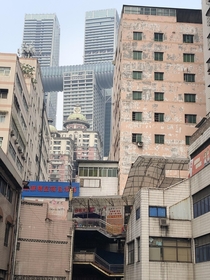 Chongqing seemed like one massive skyscraper treehouse OC