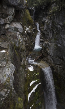 Christine Falls in Mount Rainier National Park WA 