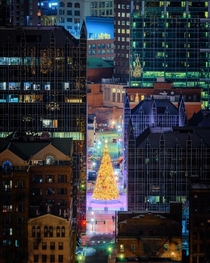 Christmas in Pittsburgh Pennsylvania 