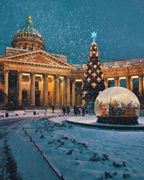 Christmas in Saint Petersburg