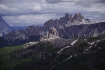 Cinque Torri Dolomites Italy 