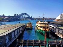 Circular Quay Ferry Wharf - Sydney Australia