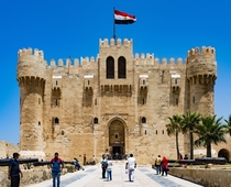 Citadel of Qaitbay in Alexandria Egypt