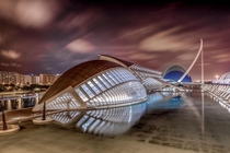 City of Arts and Sciences - by Santiago Calatrava in Valencia 