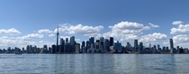 City skyline in Toronto 