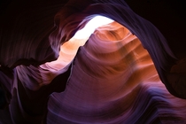 Clean Lines and Beautiful Colors in Antelope Canyon AZ 