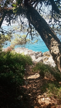 Cliffs in Istria Croatia 