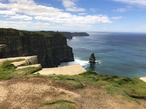 Cliffs of Moher on a sunny day Co Clare Ireland 