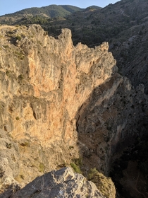Cliffs of the Cerr Almera Spain 