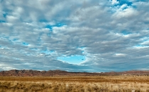 Clouds over Highway  in Arizona OC 