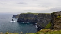 Cloudy day at the Cliffs of Moher Ireland  x