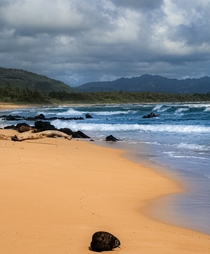 Cloudy Day in the Hawaiian Islands USA 