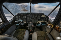 Cockpit Abandoned plane in France 