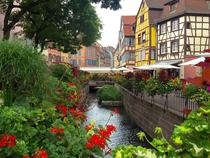 Colmar the so called Venice of France 