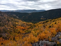 Colorado Mountains in the fall 