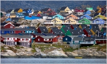 Colorful Ilulissat Greenland 