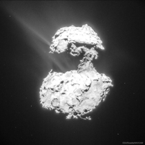 Comet CG Evaporates
