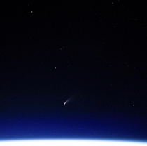 Comet Neowise The view from ISS