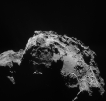 Comet on  January   NavCam