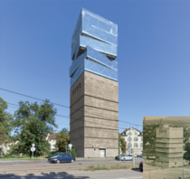Concept for a renewal of the Rosensteinbunker in Bad Cannstatt by PlanQuadrat 