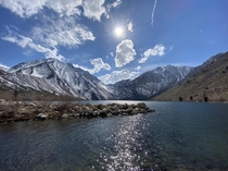 Convict Lake in Mammoth lakes CA   x 