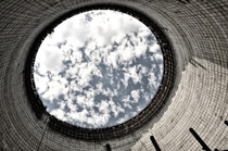 Cooling tower in Chernobyl