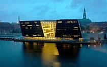 Copenhagens Royal Library designed by Schmidt Hammer Lassen Denmark 