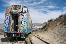 Corizzo Gorge train tracks Anza Borrego California