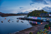 Cozy little harbor - Portree Skye Scotland 