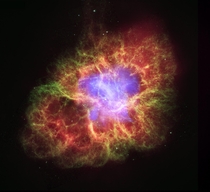 Crab Nebula Supernova Remnant Amazing Colors