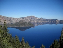 Crater Lake Oregon The bluest water Ive ever seen 