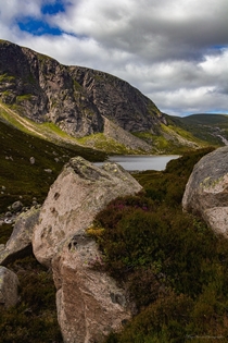 Creag an Dubh Loch Cairngorms National Park Scotland  