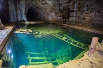 Creepy abandoned mine under the Ural Mountains in Russia