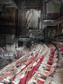Crumbling s double decker theater