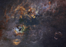 Cygnus Nebula Complex  light-years from earth  image Angelos Kechagias