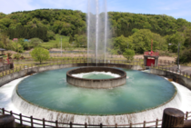 Cylindrical Water Diversion Iwate Japan