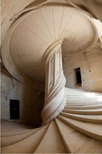 Da Vinci Staircase La Rochefoucauld France 