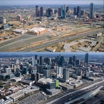 Dallas growth in  years -