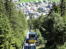 Davos Switzerland Hill Tram