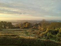 Dawn in Kent England 
