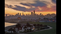Dawn in San Francisco