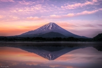 Dawn on Mt Fuji Japan  photo by q