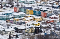 Dawson City Yukon in Winter 