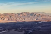 Death Valley from above CA 