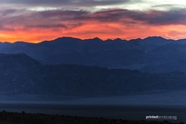 Death Valley Sunset looks like a painting 