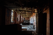 Decaying beauty at abandoned asylum