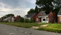 Decaying Homes of Detroit 