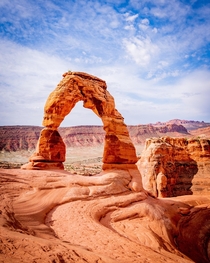 Delicate Arch at Arches National Park Moab UT 