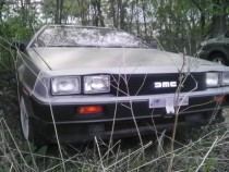 DeLorean abandoned to the elements in the back of a Hopkins MN car lot couple more in comments 