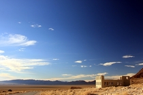 Derelict building in Death Valley near Hwy  